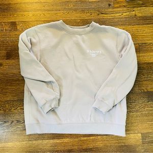 White Fox Crew Neck